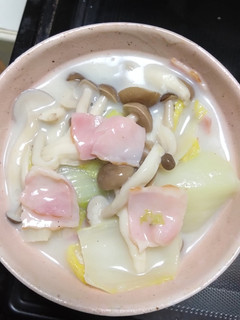 白菜のミルクあんかけ-レシピのメイン写真