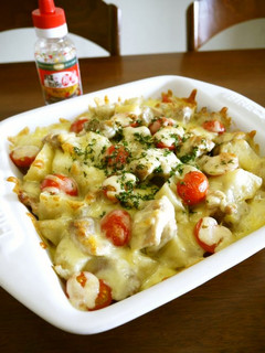 鶏肉とじゃが芋のコク旨チーズ焼き♪-レシピのメイン写真
