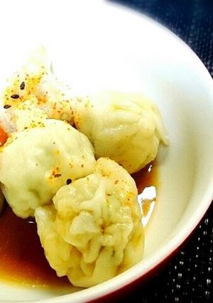 餃子のタネが余ったら水餃子に♡-レシピのメイン写真