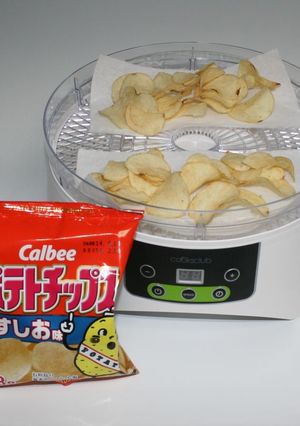 新触感☆湿気たポテトチップス再生方法-レシピのメイン写真