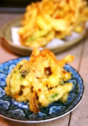 つくしと春の香りのかきあげ-レシピのメイン写真