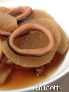 簡単♡イカと大根の煮物♪-レシピのメイン写真