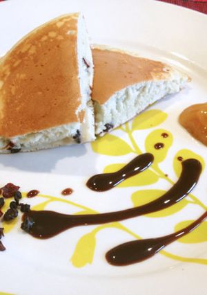 ブルーベリーがほんわか甘い♪パンケーキ-レシピのメイン写真