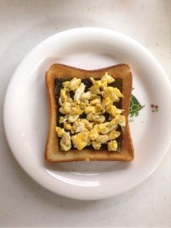 材料3つ!のりたまトースト☆-レシピのメイン写真