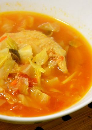 キャベツの甘みがぎゅぎゅ＊トマトスープ-レシピのメイン写真