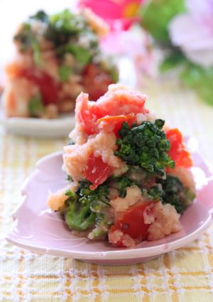 緑黄色野菜たっぷり☆トマトポテトサラダ-レシピのメイン写真