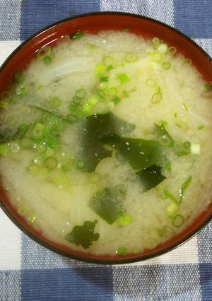 白菜の味噌汁-レシピのメイン写真