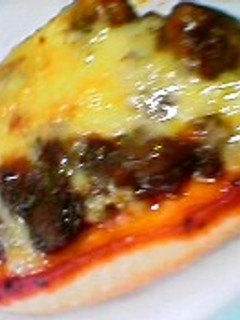 残ったカレーでカレーピザ!-レシピのメイン写真