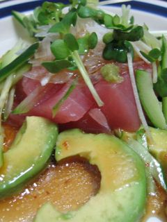 我が家のアボカド&マグロのサラダ-レシピのメイン写真
