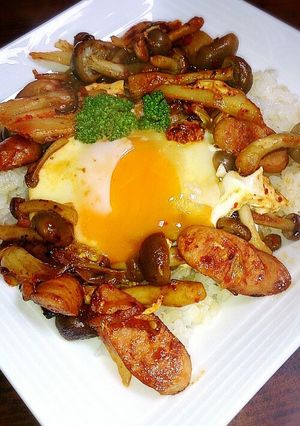 カフェランチ風☆キム玉ごはん-レシピのメイン写真