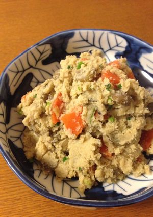 甘さ控えめ・おからの煮物-レシピのメイン写真