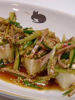 中華風冷奴-レシピのメイン写真
