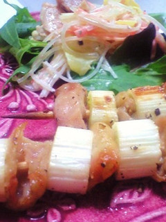 缶つまマテ茶鶏の焼き鳥-レシピのメイン写真