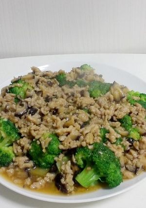 ブロッコリーの肉あんかけ-レシピのメイン写真
