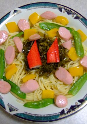 めかぶのヘルシーパスタ-レシピのメイン写真