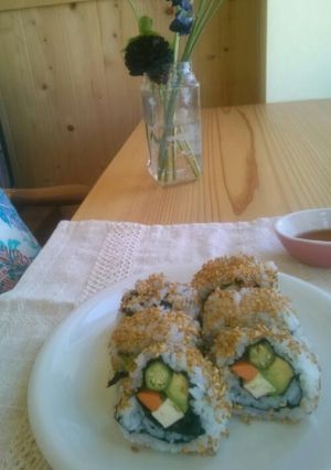 簡単おいしい✩カリフォルニア巻き-レシピのメイン写真