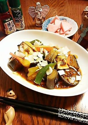 麻婆茄子 具だくさん家庭料理風♪-レシピのメイン写真