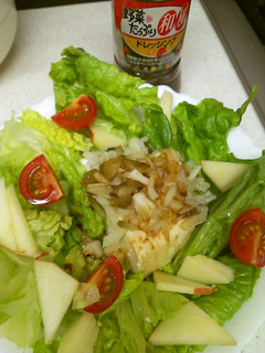 野菜、果物、豆腐のサラダ-レシピのメイン写真