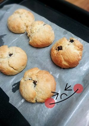 簡単スコーン ミルク風味♡-レシピのメイン写真