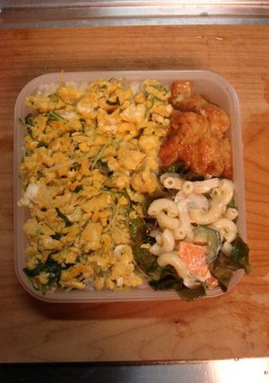 卵そぼろと味噌マヨチキン弁当-レシピのメイン写真
