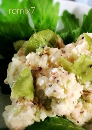 春♪空豆と新じゃがのﾎﾟﾃﾄｻﾗﾀﾞ-レシピのメイン写真