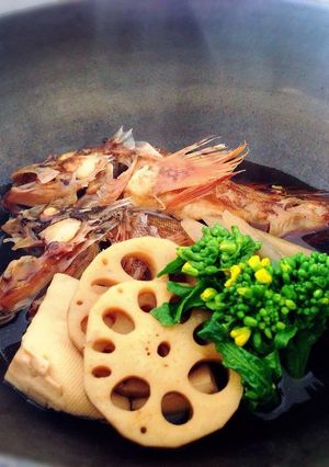 あらかぶの煮付け〜蓮根と豆腐〜-レシピのメイン写真