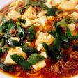 ザクザク九条葱の麻婆豆腐