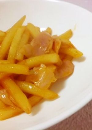 *冷凍ポテトとベーコン炒め*お弁当に*-レシピのメイン写真