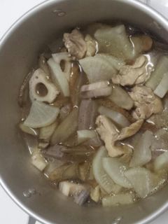 根菜と鶏肉の煮物-レシピのメイン写真