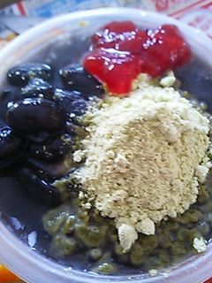 黒豆きな粉ヨーグルト+ジャム-レシピのメイン写真