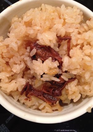 佃煮だけで簡単☆美味しい炊き込みご飯-レシピのメイン写真