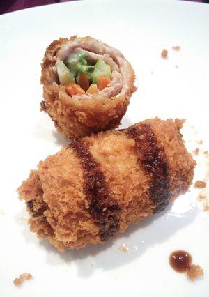 アスパラチーズ肉巻き揚げ-レシピのメイン写真