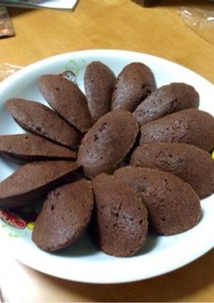 チョコバナナマドレーヌ-レシピのメイン写真