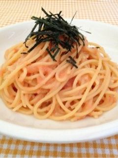 明太子スパゲッティ-レシピのメイン写真