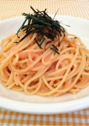 明太子スパゲッティ-レシピのメイン写真