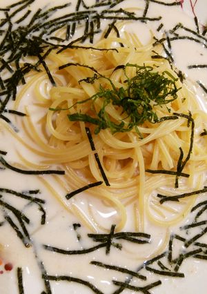 めんつゆと牛乳で☆明太クリームパスタ-レシピのメイン写真