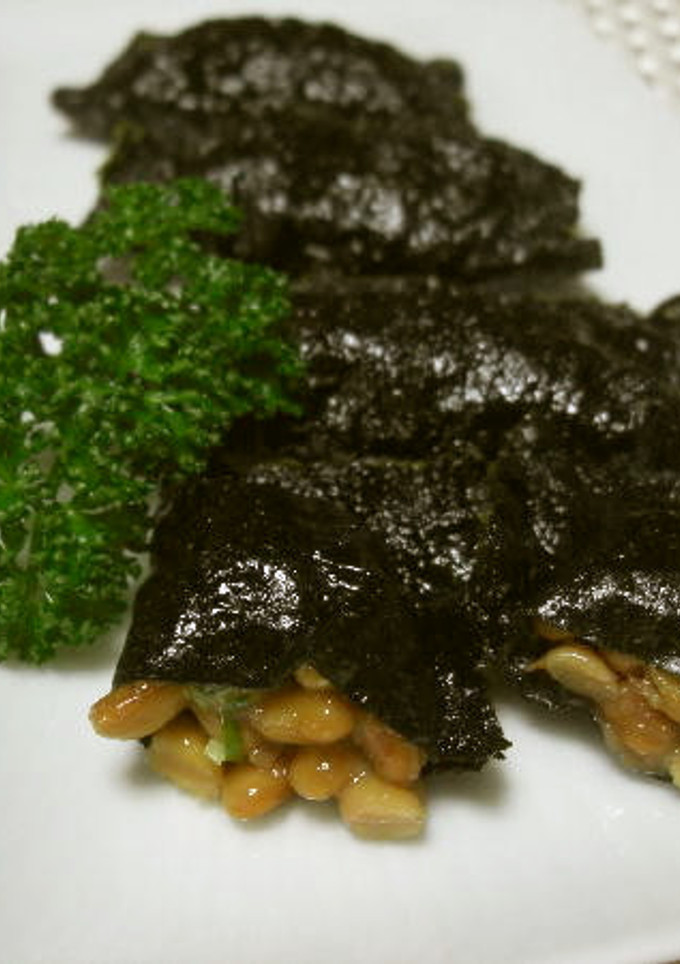 ♪納豆の海苔包み揚げ♪-レシピのメイン写真