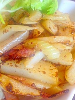 セロリとベーコンのジャーマンポテト大人風-レシピのメイン写真