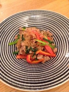 春雨とひき肉の韓国風炒め物-レシピのメイン写真