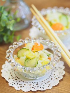 甘ーい♡春キャベツの酢の物-レシピのメイン写真