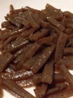 こんにゃく炒め-レシピのメイン写真