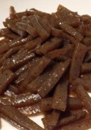 こんにゃく炒め-レシピのメイン写真