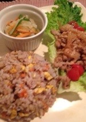 カフェ風♪ 豚コマポークジンジャー-レシピのメイン写真
