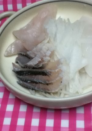 みずいか・ほか刺身盛り合わせ-レシピのメイン写真