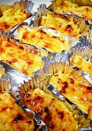 スーパーカップでずぼらスイートポテト。-レシピのメイン写真