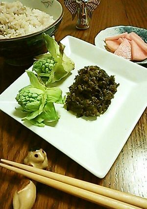 旬菜!ふきみそはご飯のお供にピッタリ♪-レシピのメイン写真