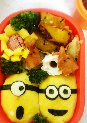 怪盗グル—のミニオン弁当♪-レシピのメイン写真