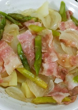 じゃがいもベーコンのバタポン蒸し-レシピのメイン写真