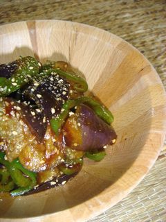 茄子とピーマンの酢みそ和え-レシピのメイン写真