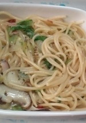 めんつゆで作る和風パスタ-レシピのメイン写真